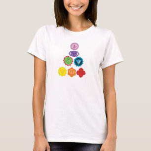 Seven Chakra Yoga Women's Tanktop Tee Shirt