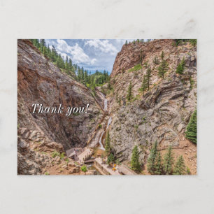 Seven Falls Colorado Tack Vykort