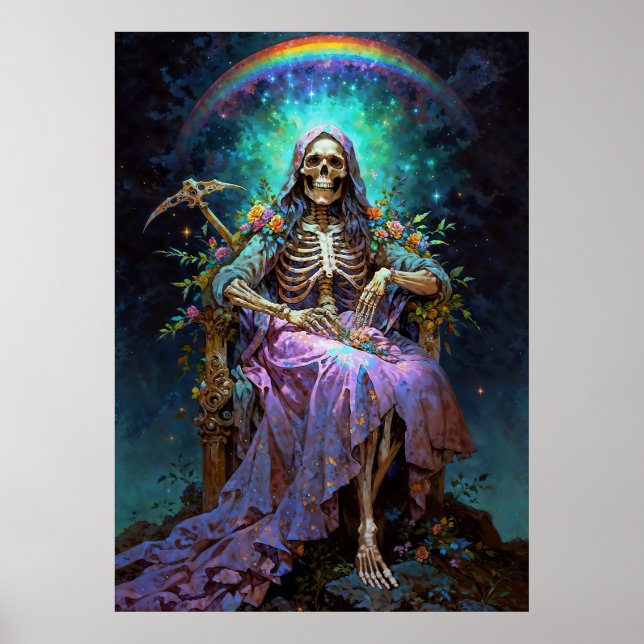 Seven Potencies Santa Muerte Poster (Framsidan)