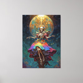 Seven Powers Santa Muerte Canvastryck