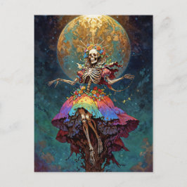 Seven Powers Santa Muerte Vykort