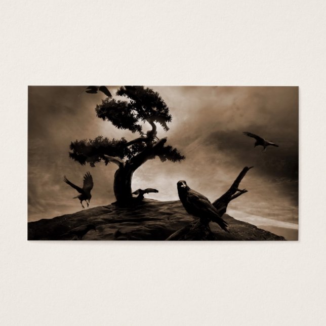 Seven Ravens Visitkort (Framsidan)