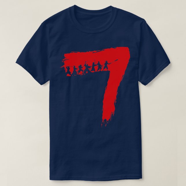 Seven Samurai T Shirt (Design framsida)