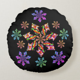 Seven Star Mantis Rund Kudde