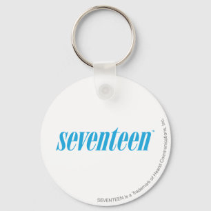 Seventeen Logotyp-Aqua Nyckelring
