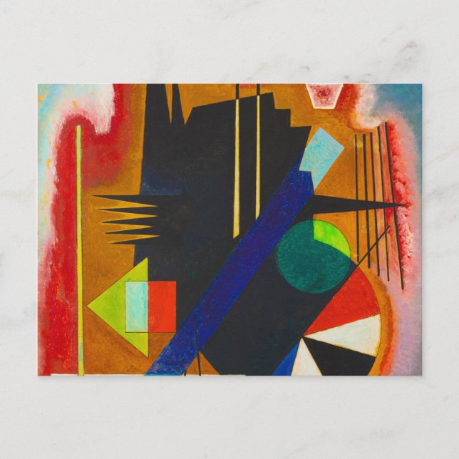 Several Points, 1925 by Wassily Kandinsky Vykort (Framsida)