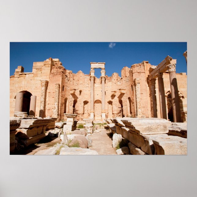 Severan Basilica, Leptis Magna, Al Khums 2 Poster (Framsidan)