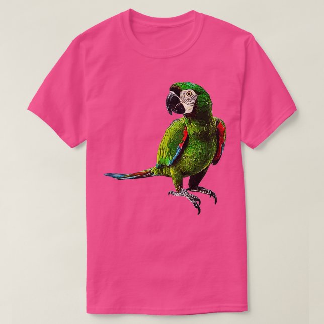 Severe Macaw Vacker Chestnut Fronted Macaw Parr T Shirt (Design framsida)