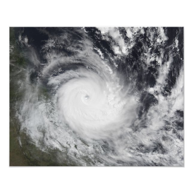 Severe Tropical Cyclone Hamish Fototryck (Framsidan)