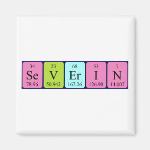 Severin Periodisk magnet bord namn