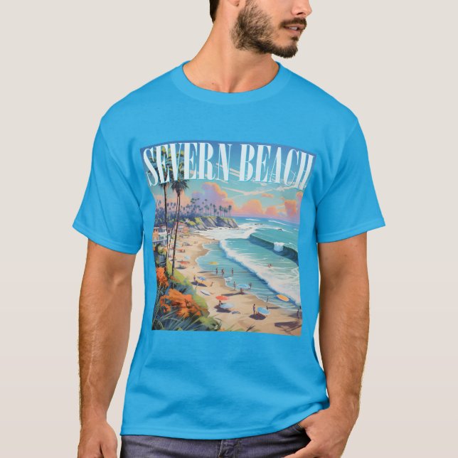 Severn Beach T Shirt (Framsida)