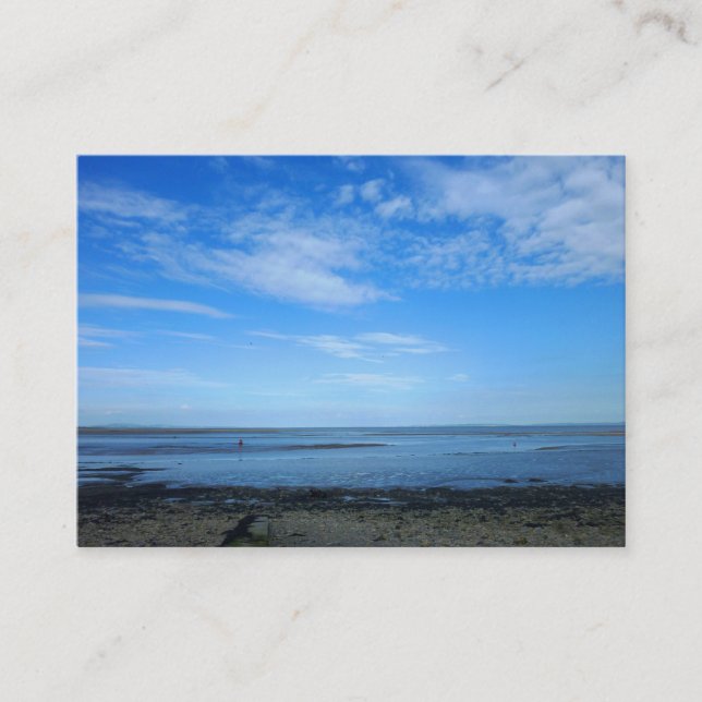 Severn Estuary vid Penarth Visitkort (Framsida)