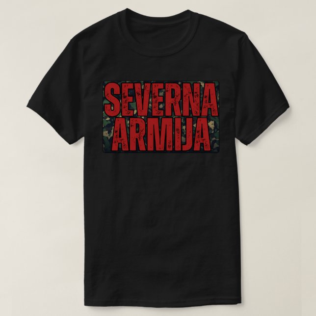 Severna Armija T Shirt (Design framsida)