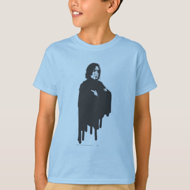 Severus Snape ärmar korsad B-W T-shirt (Framsida)