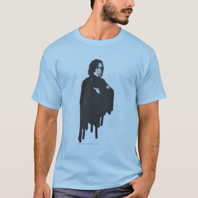 Severus Snape ärmar korsad B-W T-shirt (Framsida)
