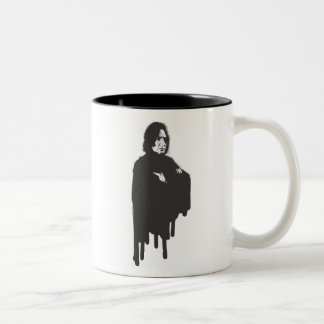 Severus Snape ärmar korsad B-W Två-Tonad Mugg