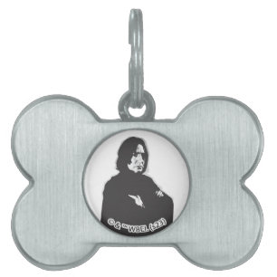 Severus Snape Armar Korsade B-W ID-bricka Husdjur