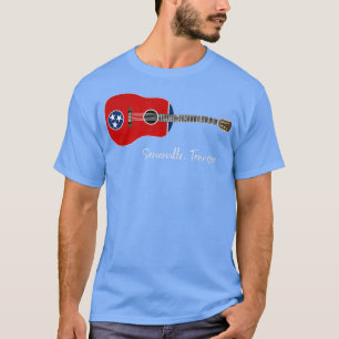 Sevierville Tennessee Guitar T Shirt
