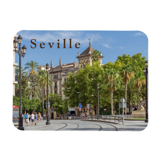 Sevilla. #19. magnet (Horisontell)