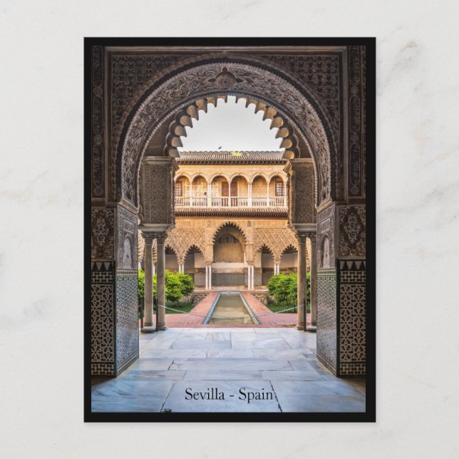 Sevilla City, Spanien vykort (Framsida)