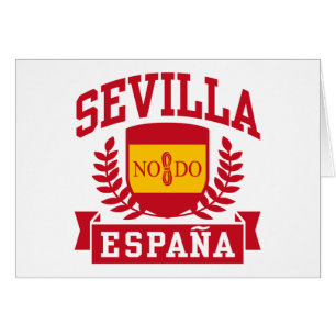 Sevilla Espana Hälsningskort