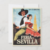 Sevilla Feria de Abril 1951 Vintage