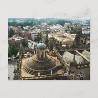Sevilla från La Giralda Postcard Vykort