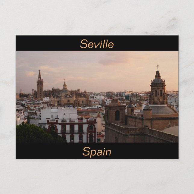 Sevilla Spain Postcard Vykort (Framsida)