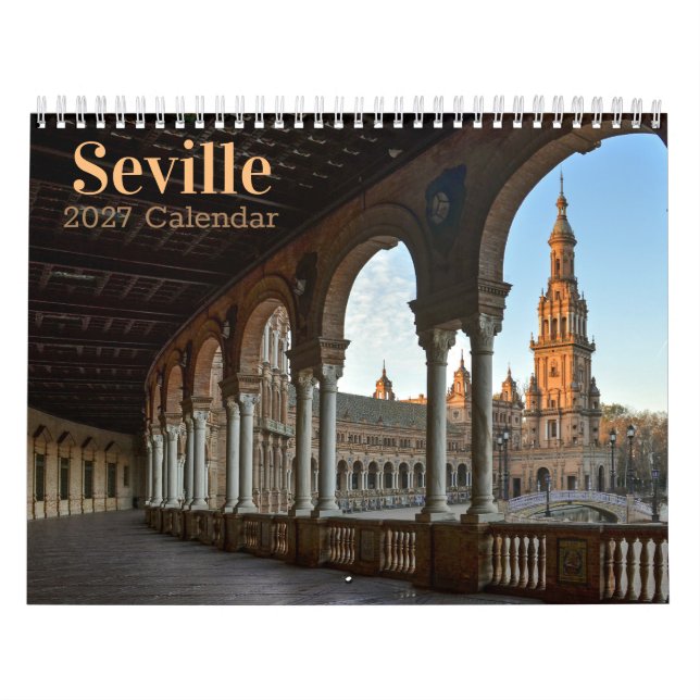 Sevilla, Spanien 2027 Fotokalender Kalender (Omslag)