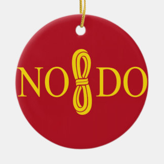 Sevilla (Spanien) flagga Julgransprydnad Keramik