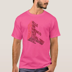 Sevilla Spanien Flamenco-dansfestival T Shirt