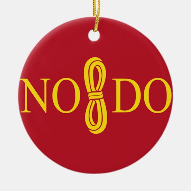 Sevilla (Spanien) Julgransprydnad Keramik (Framsidan)