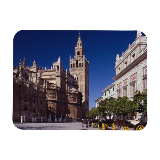 Sevilla, Spanien | La Giralda Magnet (Horisontell)