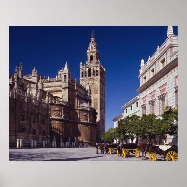Sevilla, Spanien | La Giralda Poster (Framsidan)