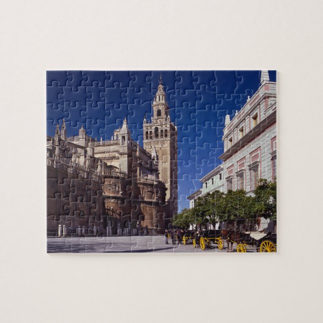Sevilla, Spanien | La Giralda Pussel (Horisontell)