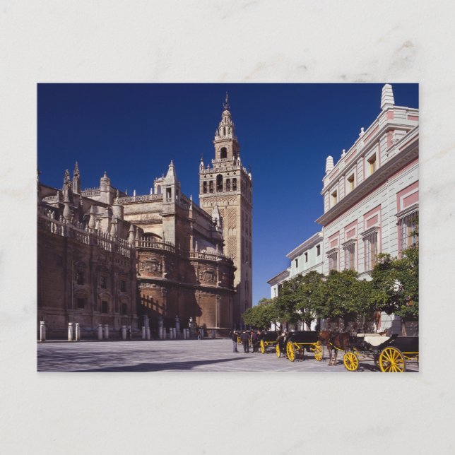 Sevilla, Spanien | La Giralda Vykort (Framsida)