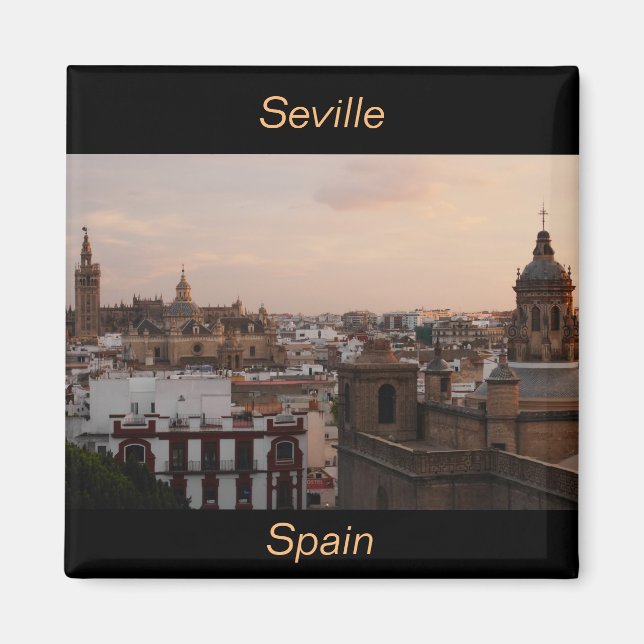 Sevilla - Spanien Magnet (Framsidan)