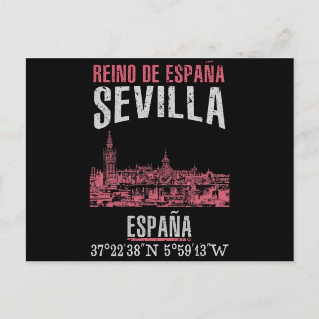 Sevilla Vykort (Framsida)