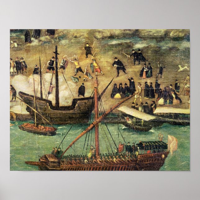 Sevillas hamn, 15.90 poster (Framsidan)
