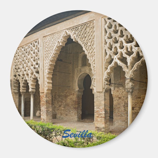 Seville alcazar magnet (Framsidan)