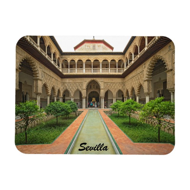Seville alcazar magnet (Horisontell)
