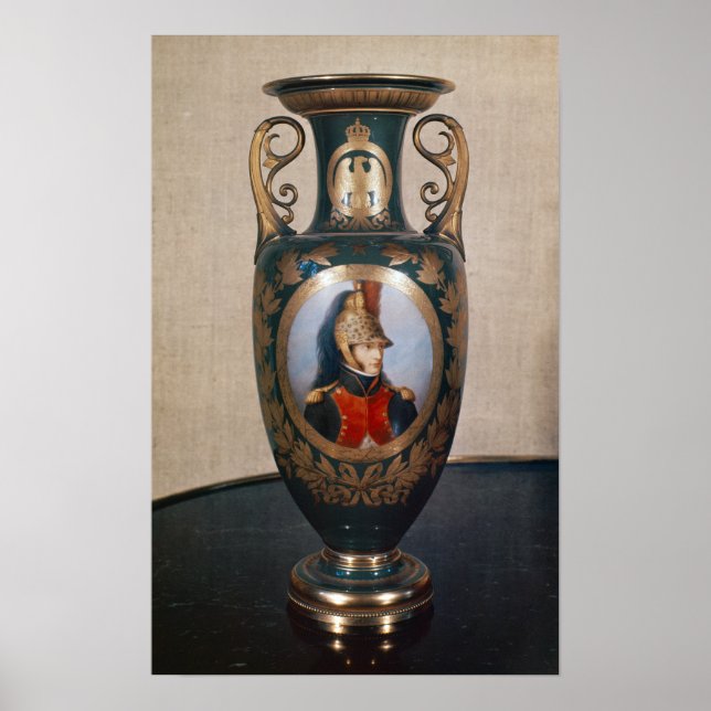Sevres vas skildrar Louis Bonaparte Poster (Framsidan)