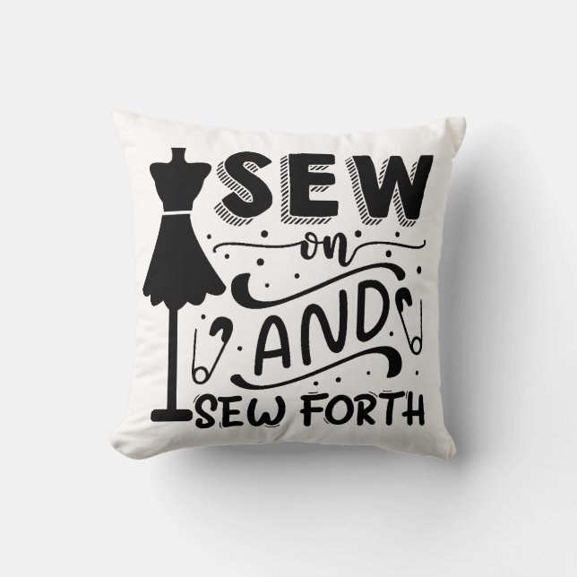 Sew and Sew Forth Kudde (Framsida)
