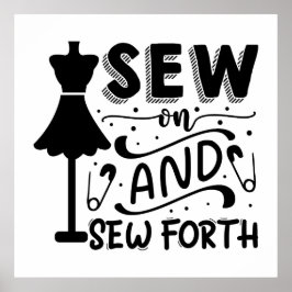 Sew and Sew Forth Poster