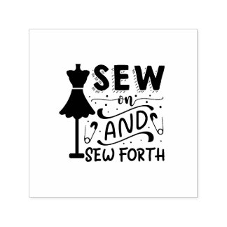 Sew and Sew Forth Självfärgande Stämpel