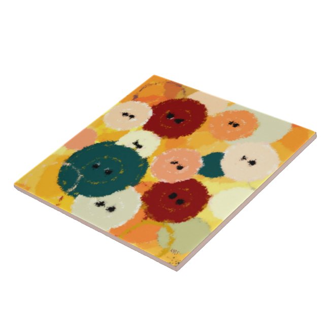 Sew Buttons MK Tile Kakelplatta (Sidan)