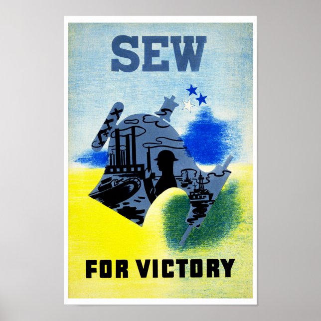 Sew for Victory Poster (Framsidan)