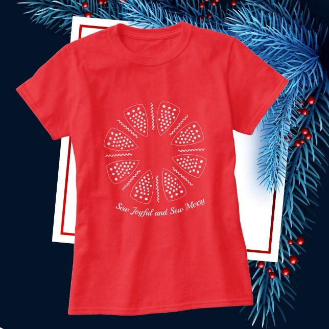 Sew Glatt och Sew Merry T Shirt (Skapare uppladdad)