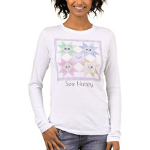 Sew Happy långärmad t-shirt