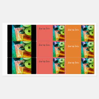 Sew i Kärlek Klistermärke